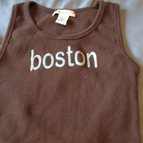 Brown Classy jr Boston tank top - Picture 5 of 5